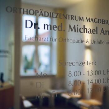 Neuer Standort für Orthopädie in der Pawlow- Poliklinik Magdeburg