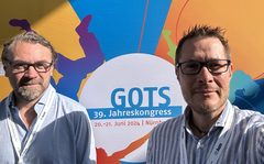 Dr. Möhwald und Dr. Lieske beim GOTS-Jahreskongress
