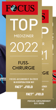 FOCUS TOP-Mediziner 2022 – Fußchirurgie